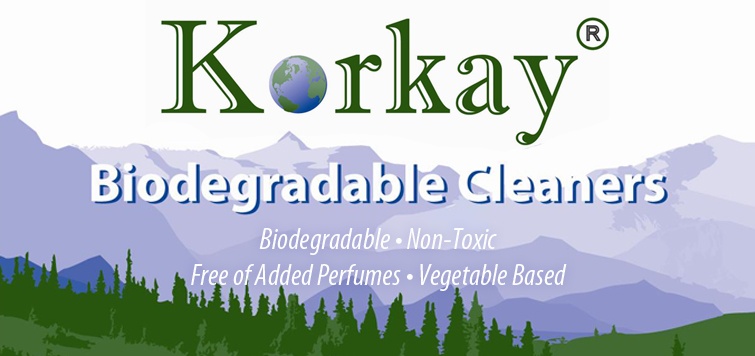 Korkay Biodegradable Cleaners