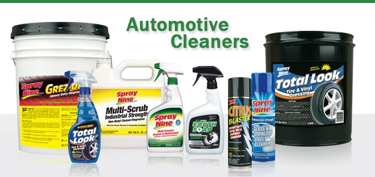 Automotive cleaning products